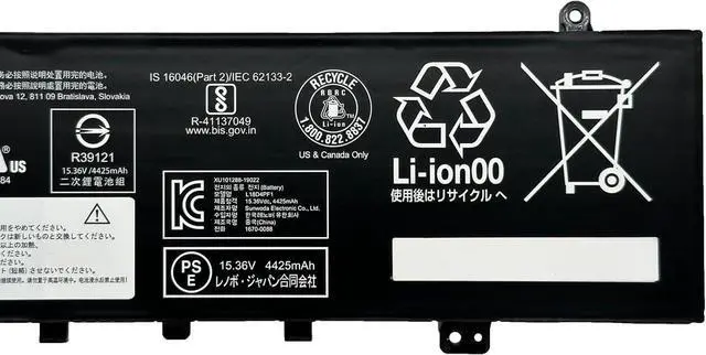 Alt view image 4 of 6 - L18D4PF1 Laptop Battery 69Wh 4510mAh 4-Cell 15.36V Compatible with Lenovo Yoga 9-15IMH5 / ideapad Yoga C940-15IRH Series L18M4PF1