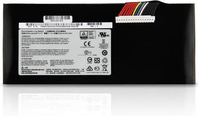 Main image of FLIW BTY-L77 Replacement Battery Compatible with MSI GT72 2QD GT72S 6QF GT80 2QE Series WT72 MS-1781 MS-1783 2PE-022CN 2QD-1019XCN 2QD-292XCN [11.1V 83.25Wh]