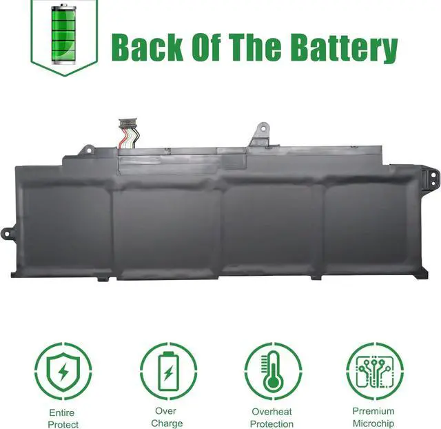 Alt view image 5 of 5 - L21L4P73 SB10W51975 5B10W51874 Laptop Battery Replacement for Lenovo ThinkPad T14s Gen 3 2022 Gen 4 2023 Series L21B4P71 SB10W51978 5B10W51877 L21M4P75 SB10W51976 L21D4P74 15.36V 57Wh