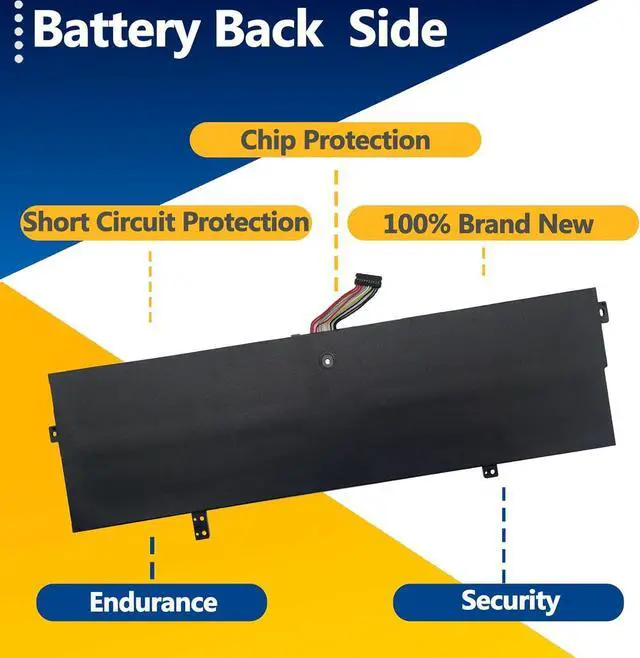 Alt view image 3 of 6 - L21B4PE2 71Wh Battery Replacement for Lenovo IdeaPad Yoga 7-16IAP7 Type 82QG 7-14IAL7 Type 82QE 7-14ARB7 Type 82QF Series L21L4PE0 L21M4PE3 15.36V 4623