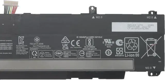 Alt view image 4 of 6 - WK04XL Laptop Battery 70.07Wh Compatible with HP Omen 16-B 16-C/Victus 15-FA 15-FB 16-D 16-E 16-R 16-S/Victus Gaming 16T-R 16T-S 16-R 16-S Series WK04070XL HSTNN-IB9V HSTNN-OB2C