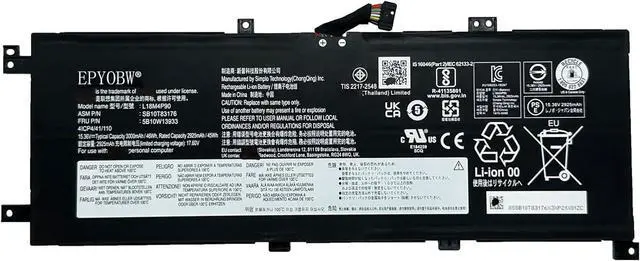 Main image of L18M4P90 Laptop Battery 46Wh Compatible with Lenovo ThinkPad L13 20R3 / ThinkPad L13 Gen 2 20VH / ThinkPad L13 Yoga 20R5 / ThinkPad L13 Yoga Gen 2 20VL Series L18C4P90 L18D4P90