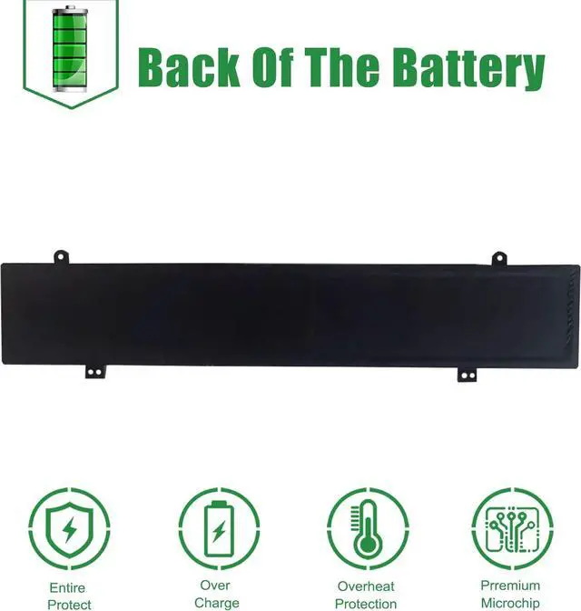Alt view image 5 of 5 - C41N2109 Laptop Battery Replacement for Asus Rog Flow X16 GV601RE GV601RM GV601VI GV601VU GV601VV G16 G614JI G614JU G614JV G614JZ G18 G814JI G814JU Strix Scar 16 G634JY Series 15.52V 90Wh