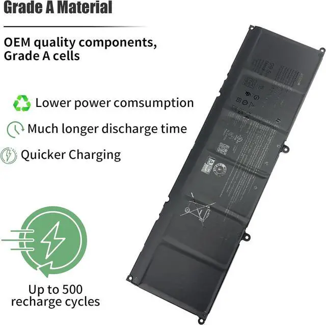 Alt view image 4 of 7 - 99.5Wh KV690 Laptop Battery Compatible with Dell Precision 5680 Precision 5690 Series Notebook 06D2HW 6D2HW 0WPYCV WPYCV 0N7KV9 N7KV9 [11.55V 8399mAh 6-Cell]