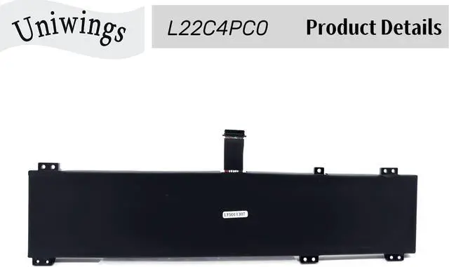 Alt view image 2 of 6 - L22C4PC0 Battery Replacement for Lenovo Legion Pro 5 16IRX8 16ARX8 Legion Pro 7 16IRX8 16IRX8H Series SB11K38951 5B11K38955 5B11N45395 L22B4PC0 L22D4PC0 L22X4PC0 L22M4PC0 L21C4PG1 L21M4PG1