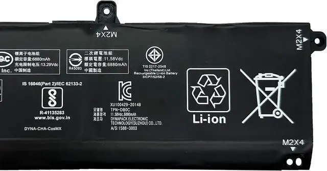 Alt view image 3 of 5 - IR06XL Laptop Battery 83Wh Compatible with HP ZBook Power G7 G9 G10 Mobile Workstation/ZBook Power G10 A Mobile Workstation Series M01523-2C1 M01523-2C2 M02029-005 TPN-DB0C IR06083XL