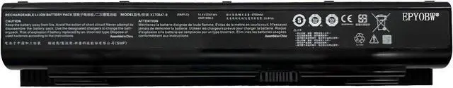 Main image of X170BAT-8 Laptop Battery 97Wh 6700mAh 14.4V Compatible with Schenker XMG Ultra 17 Comet Lake Series