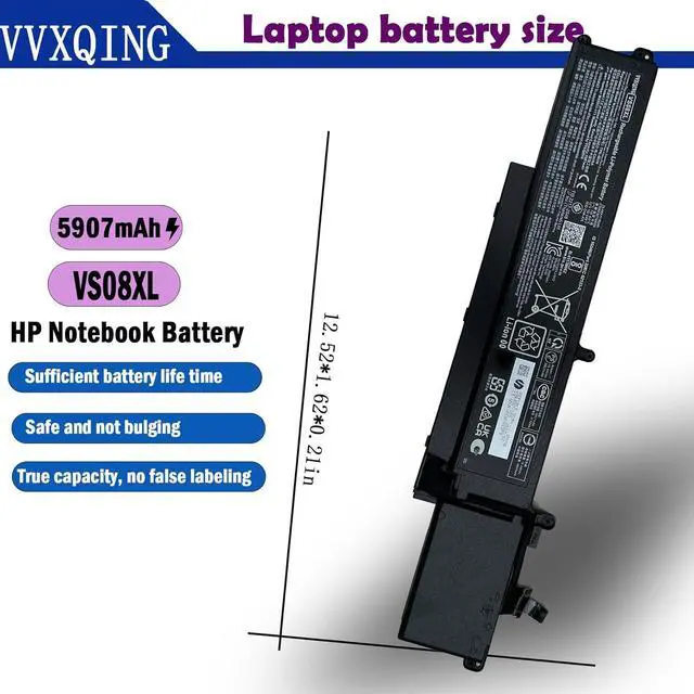 Alt view image 7 of 7 - VS08XL Laptop Battery Compatible with HP ZBook Fury 16 G9 Mobile Workstation/ZBook Fury 16 G10 Mobile Workstation/Fury 16 G11 Mobile Workstation Series TPN-IB0N TPN-DB1F 95Wh M85951-271 M86087-001