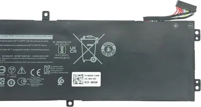Alt view image 3 of 5 - 4K1VM Laptop Battery 97Wh Compatible with Dell G7 17 7700 / XPS 15 7590 9550 9560 / Precision 5510 5520 5530 / Inspiron 15 7500 7501 7590 / Vostro 7500 7590 Series V0GMT NYD3W TJDRR XYCW0 NCC3D