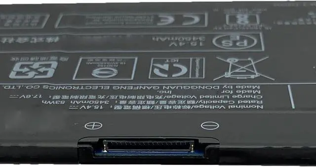 Alt view image 4 of 5 - PS0104UA1BRS Laptop Battery 53Wh 3450mAh 4-Cell 15.4V Compatible with Toshiba Dynabook Tecra A40-J A50-J Series G71C000ML110 P000834200