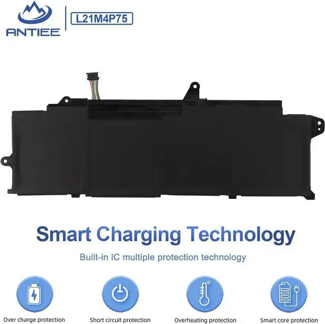 Alt view image 5 of 7 - L21M4P75 L21B4P71 L21L4P73 L21D4P74 Laptop Battery Replacement for Lenovo ThinkPad T14s Gen 3/ ThinkPad T14s Gen 4 Series SB10W51978 SB10W51977 5B10W51874 5B10W51875 5B10W51876 57Wh 15.36V 3711mAh
