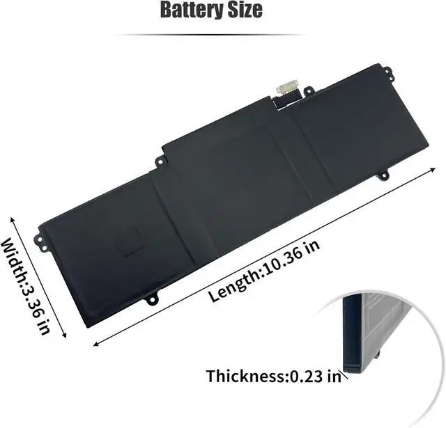 Alt view image 6 of 7 - 63Wh C31N2021 Laptop Battery Compatible with Asus Zenbook 14X OLED UX5401 UX5400E UM5400QA UM5401QA UM5401RA UP5401ZA UX5400EA UX5401EA UX5400EG UX5400ZB UX5400ZF UX5401ZA UP5401EA Series