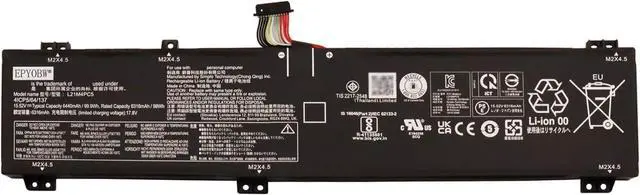 Main image of L21M4PC5 L21D4PC2 Laptop Battery 99.9Wh 6440mAh 15.52V 4-Cell Compatible with Lenovo Legion 7 16ARHA7 / Legion 7 16IAX7 Series L21C4PC2
