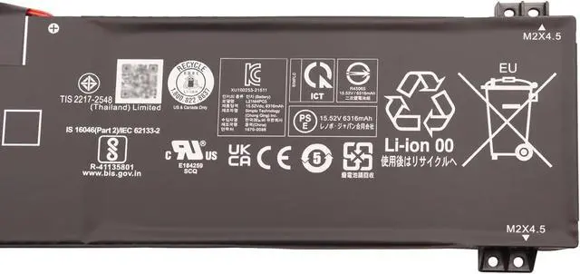 Alt view image 3 of 4 - L21M4PC5 L21D4PC2 Laptop Battery 99.9Wh 6440mAh 15.52V 4-Cell Compatible with Lenovo Legion 7 16ARHA7 / Legion 7 16IAX7 Series L21C4PC2