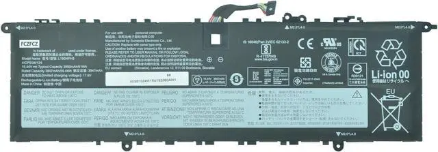 Main image of L19D4PH3 Battery 61Wh Replacement for Lenovo ideapad Yoga Slim 7 Pro-14ITL5 Pro-14ARH5 Pro-14IHU5 Pro-14IHU5 Pro-14ACH5 Pro-14ACH5 Series SB10Z49515 5B10Z49514 L19M4PH3 L19C4PH3 15.44V