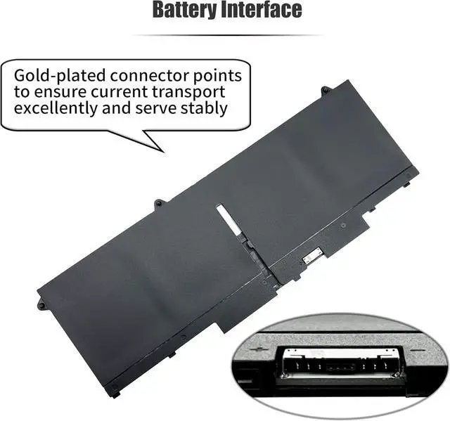 Alt view image 5 of 7 - 58Wh 07KRV Laptop Battery Compatible with Dell Latitude 5330 5430 5530 Precision 3570 Series Notebook 0H4PVC H4PVC Y86WG 0Y86WG M69D0 08WRCR 078FWY [15.2V 3625mAh 4-Cell]
