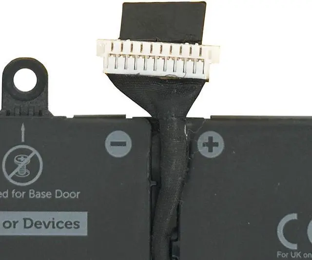Alt view image 4 of 5 - JHT2H Battery 52Wh 6500mAh 4-Cell 7.6V Compatible with Dell Latitude 7310 7410 / Latitude 7410 Chromebook Enterprise Series Y7HR3 35J09 4V5X2 HRGYV WY9MP XMV7T 009YYF