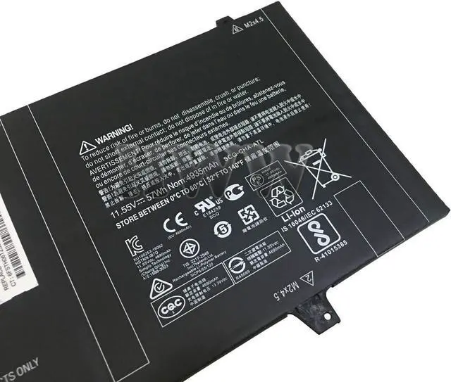 Alt view image 3 of 4 - New 11.55V 57Wh OM03XL Battery Compatible with HP EliteBook X360 1030 G2 HSTNN-IB70 863167-1B1 Series