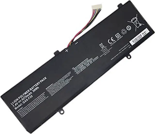 Main image of Hubei 7.4V 39wh GAS-F20 Laptop Battery for GIGABYTE S1185 Series Tablet Laptop Hubei 7.4V 39wh GAS-F20 Laptop Battery for GIGABYTE S1185 Series Tablet Laptop