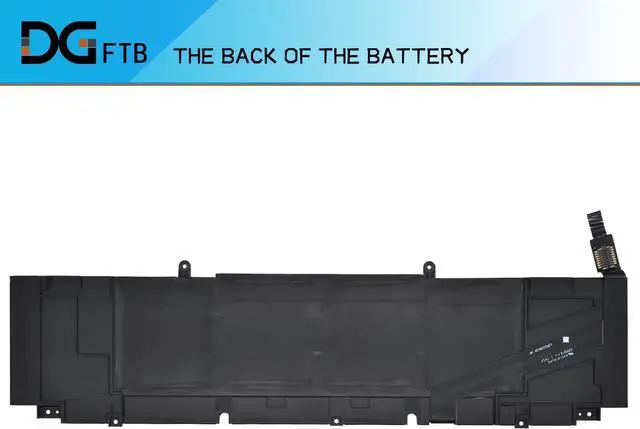 Alt view image 5 of 7 - XG4K6 5XJ6R Laptop Battery for Dell XPS 17 9700 9710 9720 9730 Precision 5750 5760 5770 Series 01RR3 001RR3 F8CPG 0F8CPG OF8CPG KVPMY 0YY3V KRDHV 3ICP7/54/65-2 (11.4V 97WH/8071mAh/6-Cell)