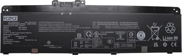Main image of L23D4P71 Battery 52.5Wh 3392mAh Battery Replacement for Lenovo ThinkPad T14 Gen 5 / P14s Gen 5 Series Laptop SB11H56319 5B11H56418 L23M4P72 L23C4P73 L23B4P70 15.48V 4-Cell
