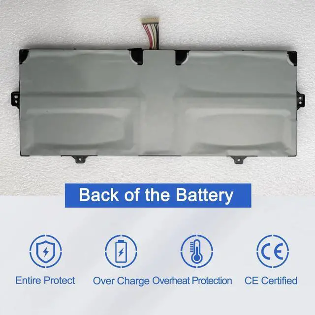 Alt view image 6 of 6 - AA-PBSN4AF Laptop Battery for Samsung Notebook 9 Pen 13" NP930SBE-K01CN NP930SBE-K06CN NP930SBE-K01US NT930SBE-K38A Series Samsung Galaxy Book Flex Alpha NP730QCJ NP730QCJ-K01US 15.4V