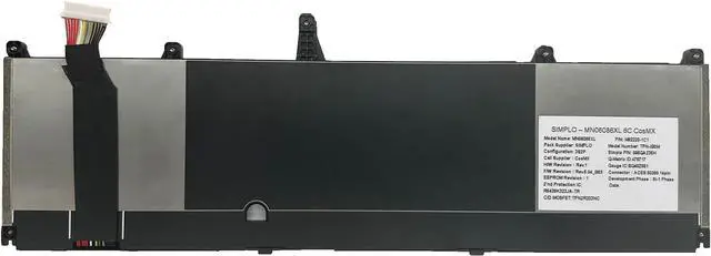 Alt view image 5 of 5 - MN06XL Laptop Battery 86Wh 11.58V Compatible with HP ZBook Studio 16 G9 Mobile Workstation/ZBook Studio 16 G10 G11 Mobile Workstation Series TPN-DB1B M82230-005 M82220-2C1 31CP7/44/67-2