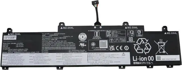Main image of L21C3PG2 Battery 57Wh Compatible with Lenovo ThinkPad L14 Gen 3 / ThinkPad L14 Gen 4 / ThinkPad L15 Gen 3 / ThinkPad L15 Gen 4 / ThinkPad C14 Gen 1 Chromebook Series L21D3PG2 L21M3PG2