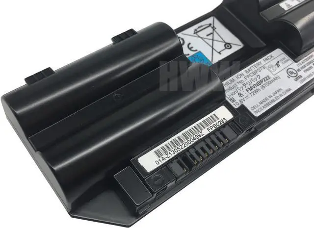 Alt view image 2 of 4 - HWW New 10.8V 72Wh 6700mAh FPCBP373 Battery Compatible with Fujitsu LifeBook T732 T734 T902 FMVNBP222 Series