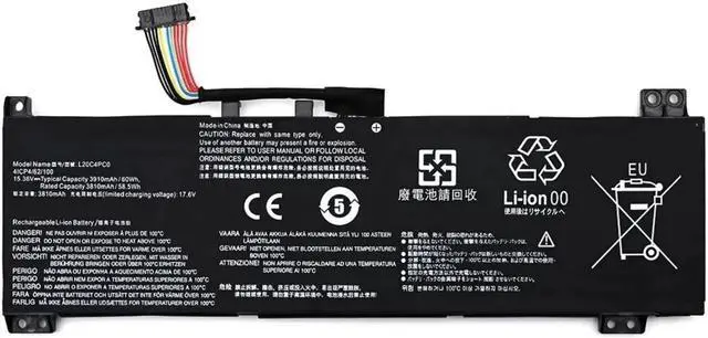 Main image of L20D4PC0 New Battery Compatible with Lenovo Ideapad Gaming 3-15ACH6 3-15IHU6 Legion 5-15ITH6 15ITH6H 15ACH6 15ACH6H 15ACH6A Series L20D4PC0 L20M4PC0 L20CL4PC0