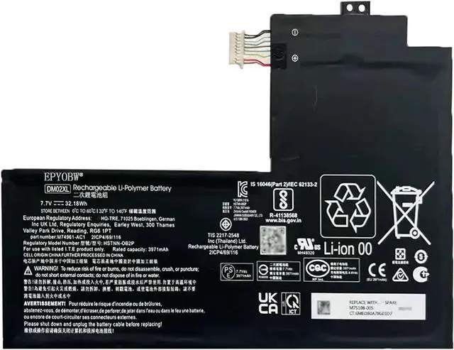 Main image of ZG04XL Laptop Battery 64Wh 4155mAh 15.4V Compatible with HP ZBook Studio G5 Mobile Workstation/Elitebook 1050 G1 3ZH17EA 3ZH18EA 3ZH22EA 4PH82PC Series HSTNN-IB8I L07046-855 L07352-1C1