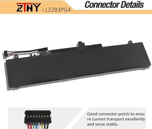 Alt view image 4 of 7 - L22B3PG4 L22M3PG4 Laptop Battery Replacement for Lenovo ThinkPad E14 Gen 5 Gen 6, E16 Gen 1 Gen 2 Series L22D3PG4 SB11K63023 L22X3PG4 SB11K63021 SB11K63026 SB11K63023 5B11K63020 5B11N45988 11.31V 47Wh
