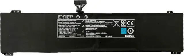 Main image of GKIDY-03-17-4S1P-0 Laptop Battery 62.32Wh 4100mAh 15.2V Compatible with MACHCREATOR-MC MA MR27 UMI PRO II/UMI PRO 2 / Terrans Force QC7 LAPQC71A LAPQC71B Series GKIDY-00-13-4S1P-0