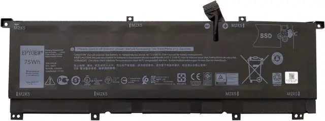 Main image of 8N0T7 Laptop Battery 75Wh 6254mAh 11.4V Compatible with Dell XPS 15-9575 15-9575-D1605TS 15-9575 2-in-1 15-9575 i5-8305G 15-9575 i7-8705G / Precision 5530 2-in-1 Series 0TMFYT TMFYT