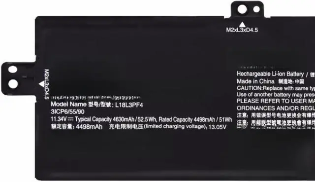 Alt view image 3 of 4 - L18L3PF4 Laptop Battery Replacement for Lenovo IdeaPad S540-15IML S540-15IWL Series L18L3PF7 L18C3PF8 L18M3PF8 5B10T09089 5B10T09091