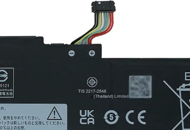 Alt view image 4 of 5 - L22D4PA5 Laptop Battery 75.4Wh 4909mAh 4-Cell 15.36V Compatible with Lenovo IdeaPad Slim 5 16ABR8 82XG / IdeaPad Slim 5 16IAH8 83BG / IdeaPad Slim 5 16IRL8 82XF Series L22C4PA5 L22M4PA5