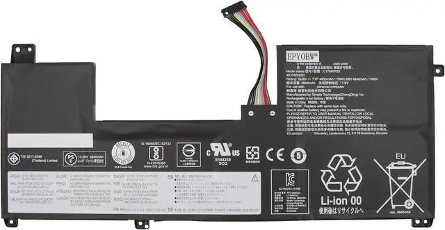 Main image of L17M4PG2 Laptop Battery 76Wh 4-Cell Compatible with Lenovo Legion Y730-17ICH 81HG / Legion Y740-17ICHg 81HH / Legion Y740-17IRH 81UG / Legion Y740-17IRHg 81UJ Series L17C4PG2 L17L4PG2 L18C4PG1