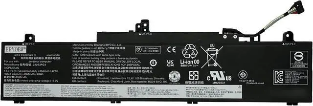 Main image of L22B3PG4 Laptop Battery 47Wh Compatible with Lenovo ThinkPad E14 Gen 5 / E14 Gen 6 / E16 Gen 1 / E16 Gen 2 Series L22D3PG4 L22M3PG4 L22X3PG4