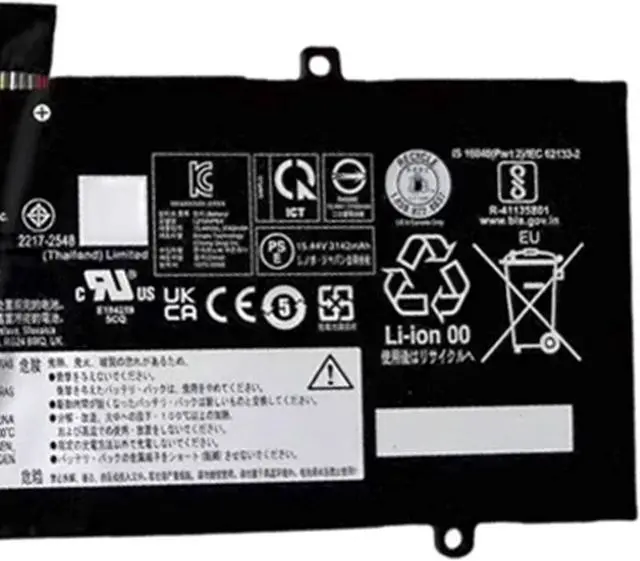 Alt view image 3 of 4 - L21M4PE4 Laptop Battery 50Wh 3239mAh 4-Cell 15.44V Compatible with Lenovo IdeaPad Duet 5-12IAU7 82TQ / 5-12IRU8 83B3 Series Notebook L21C4PE3 SB11F52562 5B11F52561 SB11F52559 5B11F52555