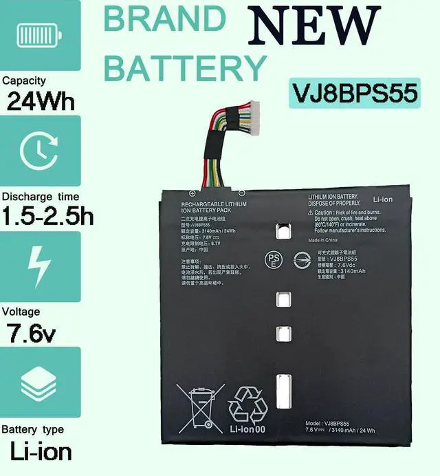 Alt view image 4 of 7 - Certified 3100mAh Replacement Battery for Sony VAIO A12 Laptop - Compatible with Model VJ8BPS55 (ISO9001 & CE Certified)