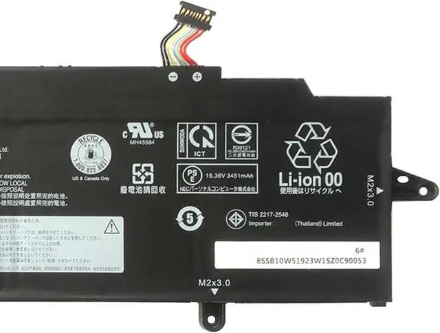 Alt view image 3 of 4 - L20D4P74 Laptop Battery 54.7Wh 3564mAh 4-Cell Compatible with Lenovo ThinkPad X13 Gen 2 20WK / ThinkPad X13 Gen 3 21BN Series L20D3P72 L20C3P72 L20C4P73 L20L4P73 L20M4P73 L20C4P74