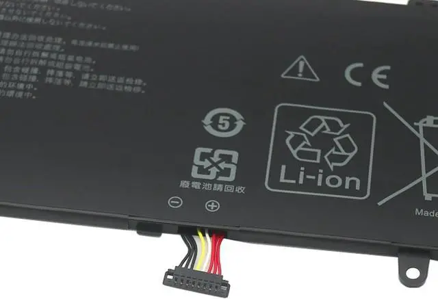 Alt view image 3 of 4 - C41N1805 Laptop Battery 50Wh 4-Cell Compatible with Asus ROG Zephyrus S GX531 GX531GS GX531GX GX531GM Series 0B200-03020000 C41PKC5 4ICP4/72/75
