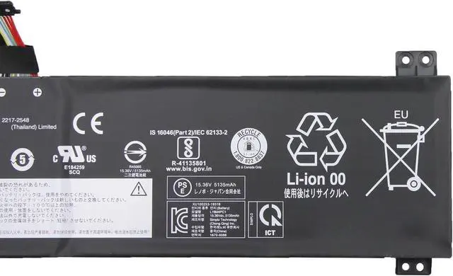 Alt view image 2 of 3 - L19M4PC1 Laptop Battery 80Wh Compatible with Lenovo Legion 5-15IMH05 5-15IMH05H 5-15ARH05 5-15ARH05H 5-15IMH6 / 5P-15IMH05 5P-15IMH05H 5P-15ARH05H Series L19C4PC1 L19M4PC0 L19C4PC0