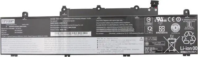 Main image of L19C3PD5 Laptop Battery 45Wh Compatible with Lenovo ThinkPad E14 Gen 2 / E14 Gen 3 / E14 Gen 4 / E15 Gen 2 / E15 Gen 3 / E15 Gen 4 Series L19D3PD5 L19M3PD5 L19L3PD5 L20C3PD4 L20D3PD4