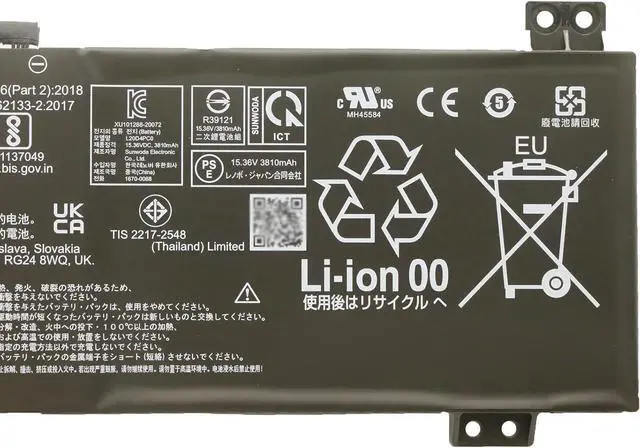 Alt view image 4 of 5 - L20D4PC0 Laptop Battery 60Wh 4-Cell Compatible with Lenovo Legion 5-15ITH6H 5-15ITH6 5-15ACH6H 5-15ACH6 5-15ACH6A / ideapad Gaming 3-15ACH6 3-15IHU6 Series L20C4PC0 L20L4PC0 L20M4PC0