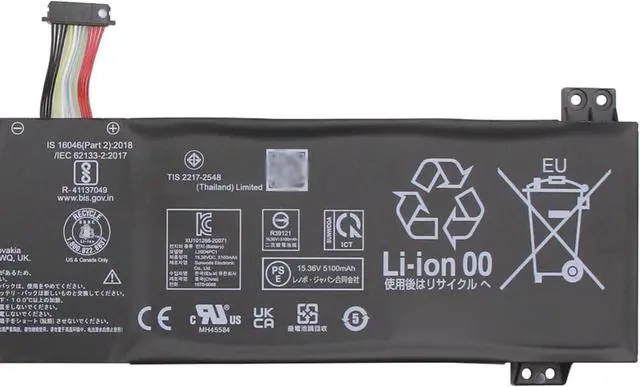 Alt view image 4 of 5 - L20D4PC1 Laptop Battery 80Wh Compatible with Lenovo Legion 5 Pro-16ITH6H Pro-16ITH6 / Legion 5-15ITH6H 5-15ITH6 5-15ACH6H / Legion 7-16ITHg6 7-16ACHg6 Series L20C4PC1 L20L4PC1 L20M4PC1
