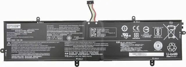 Main image of L17C4PB1 Laptop Battery 79Wh 5185mAh 4-Cell 15.36V Compatible with Lenovo Ideapad 720S-15IKB 81AC / 720S Touch-15IKB 81CR Series Notebook L17M4PB1 5B10P35082 5B10P35083 5B10P35084