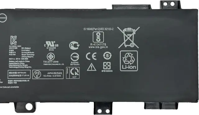 Alt view image 4 of 6 - C41N1906-1 Laptop Battery 90Wh Compatible with Asus TUF Gaming A15 FA506 A17 FA706 / TUF Gaming F15 FX506 / TUF Gaming A15 FA506QR 2021 Series 4ICP5/63/133 B0B200-03620000 0B200-03590000
