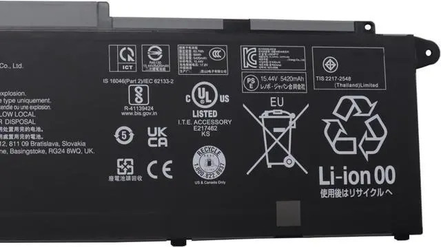 Alt view image 3 of 4 - L23C4P72 Battery 86Wh 5570mAh Replacement for Lenovo ThinkPad T16 Gen 3 21MN 21MQ Series SB11H56312 5B11H56411 L23M4P71 SB11H56313 5B11H56412 L23M4P70 SB11H56311 L23C4P71 SB11H56310 15.44V