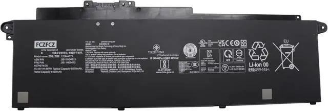 Main image of L23M4P71 Battery 86Wh 5570mAh Replacement for Lenovo ThinkPad T16 Gen 3 21MN 21MQ Series SB11H56313 5B11H56412 L23C4P72 SB11H56312 5B11H56411 L23M4P70 SB11H56311 L23C4P71 SB11H56310 15.44V
